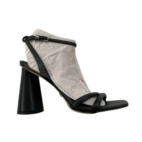 Sam Edelman Leather Kia Strappy Sandal Black Size 10 NWT - Picture 13 of 16